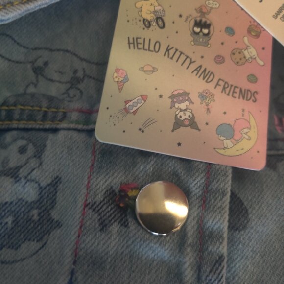 Her Universe Hello Kitty and Friends denim jacket size 2x New - Picture 4 of 5